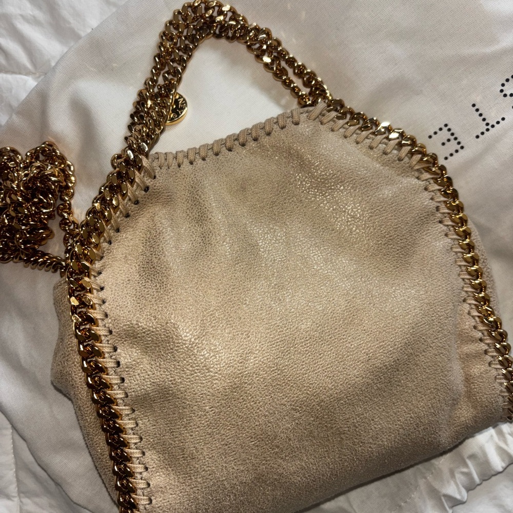 Gold Chain Tan Women's Bag